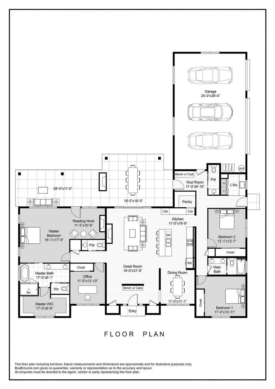 Blitz Homes floor plan rendering
